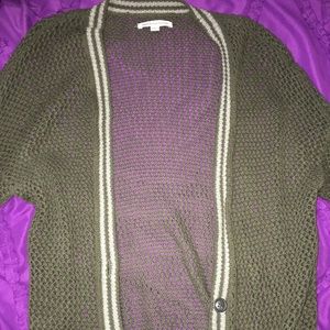 American Eagle Green Cardigan